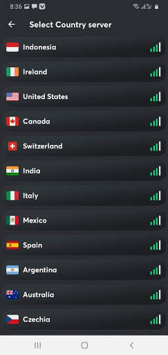speed lite vpn free premium proxy servers screenshot 2