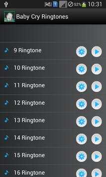 Funny Baby Cry Ringtones screenshot 3