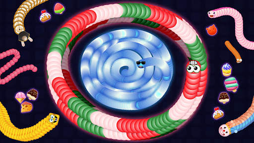 Worm Race - Snake Game screenshot 3