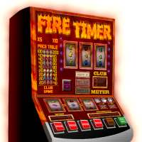 slot machine fire timer logo