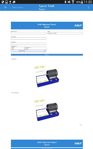 SKF Spacer shaft alignment screenshot 8