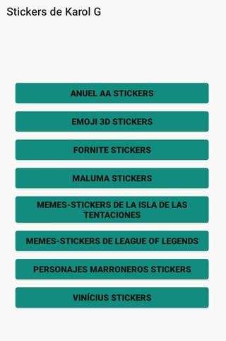 Stickers de Karol G para WhatSapp - WAStickers screenshot 8