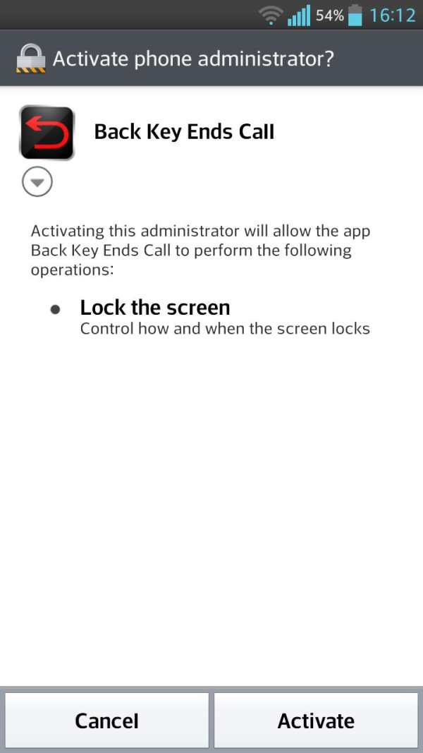 Back Key End Call screenshot 6