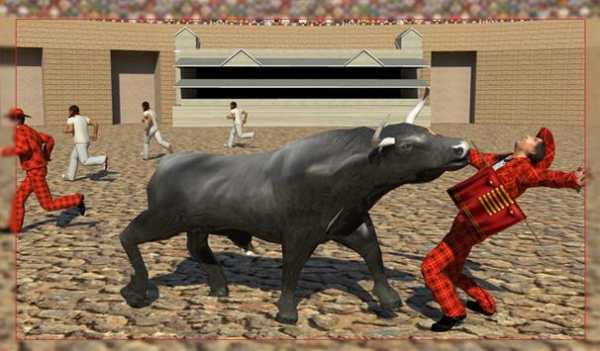 Angry Bull Attack 2017 स्क्रीनशॉट 13