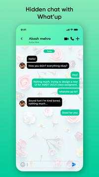 Watsup Hidden Chat screenshot 2