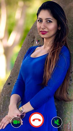 ladki se baat karne wala apps : Fake Video Call screenshot 1