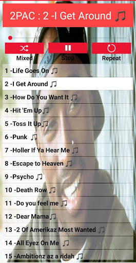 2Pac Songs Offline (Tupac Songs without internet) screenshot 5