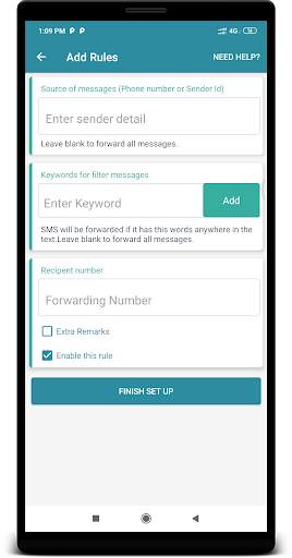 SMS Forwarder : Auto Forward Messaging screenshot 3