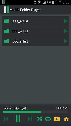 Music Folder Player screenshot 1