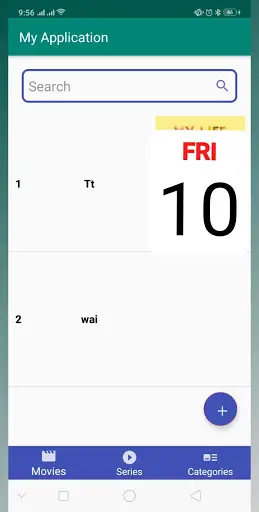 Movie App screenshot 1