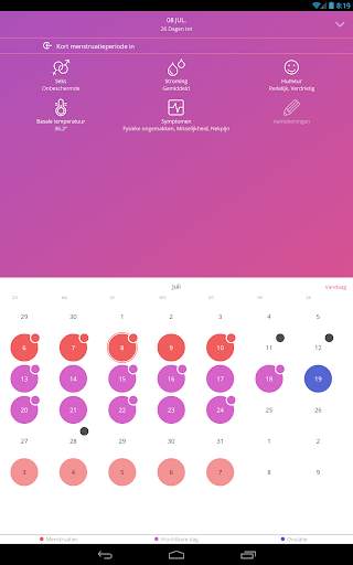 Ovu gratis cyclus volgsysteem screenshot 18