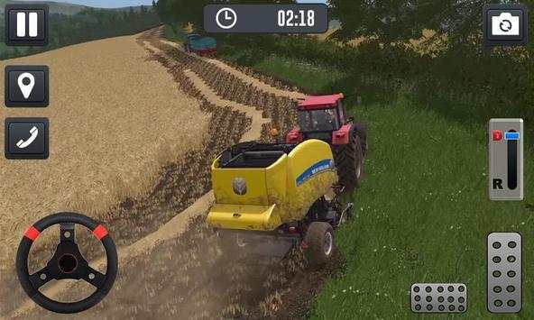 Farmer Tractor Cargo Driving Simulator 3D screenshot 3