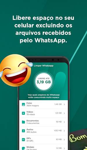LimpaZap: Limpe arquivos do seu Whatsapp screenshot 1
