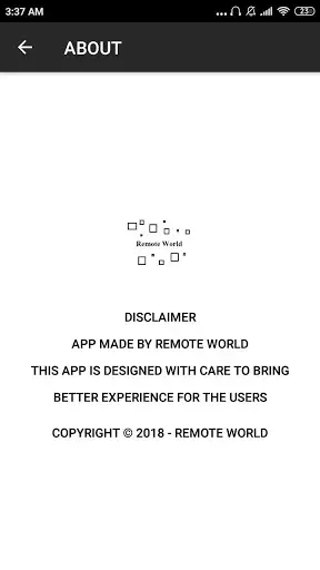 MICROMAX TV Remote Control screenshot 3