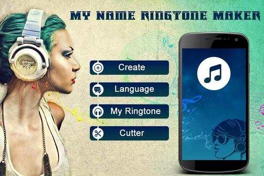 My Name Musical Ringtone Maker : Name Song Editor screenshot 1