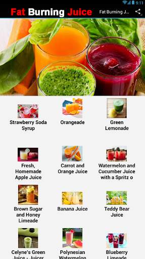 Fat Burning Juices Healthy screenshot 2