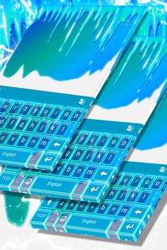 Frozen Ice Keyboard Theme screenshot 1