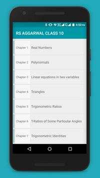 RS Aggarwal Maths Class10 Solution screenshot 1