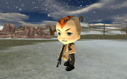 Battle Royale Mini Zombies Squad Mobile screenshot 3