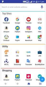 Pc Browser - Safe & Fast Browser screenshot 1