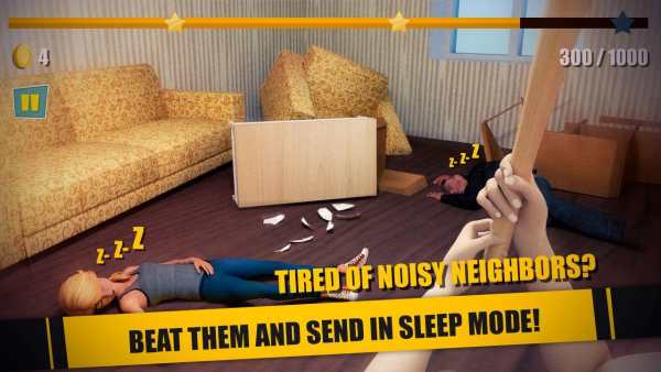 Calm Down Angry Neighbor स्क्रीनशॉट 1
