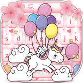 Cute Unicorn Keyboard иконка