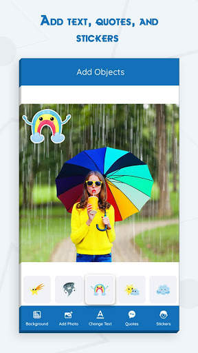 Rain Photo Editor screenshot 5