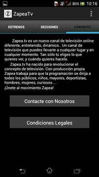 Zapea TV screenshot 4