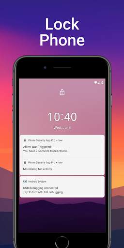 Phone Security App: An Anti-theft Alarm screenshot 4
