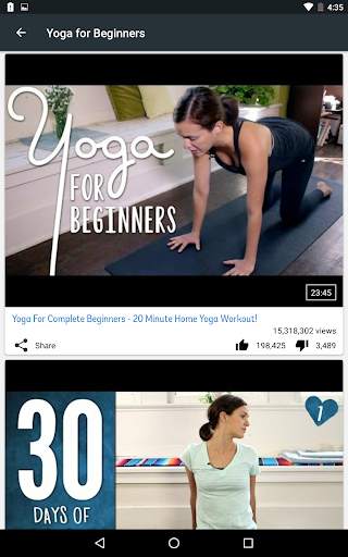 Yoga Videos screenshot 13