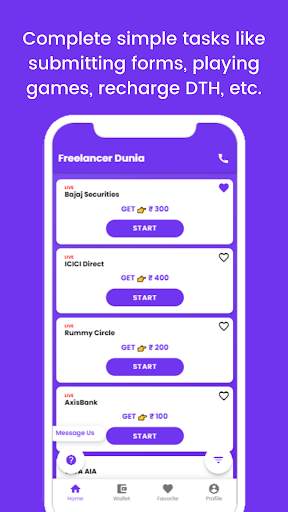 Freelancer Dunia - Earn money from home स्क्रीनशॉट 2