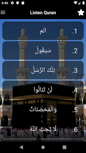 Listen Quran Offline screenshot 3