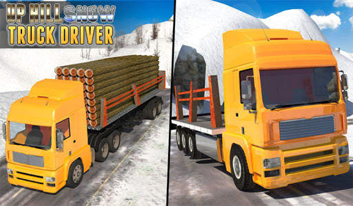 Up Hill Snow Truck Driver screenshot 12