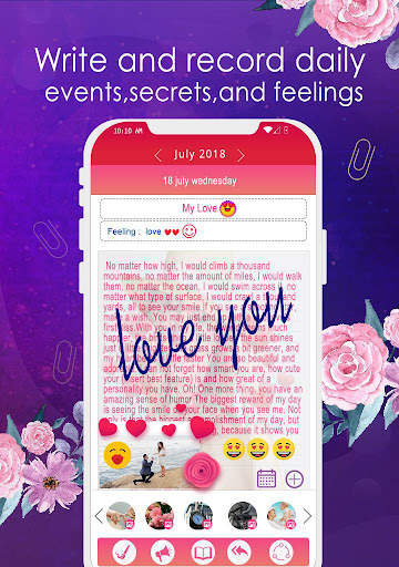 Diary with lock screenshot 6