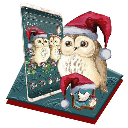 Owl Love Launcher Theme 1.0