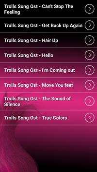 Trolls Song Ringtones screenshot 1