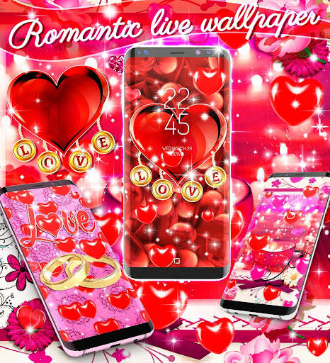 Romantic live wallpaper screenshot 2