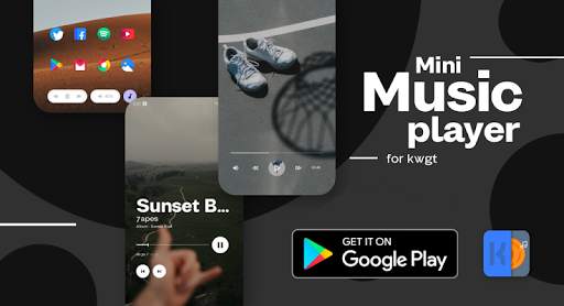Mini Music player for kwgt screenshot 2