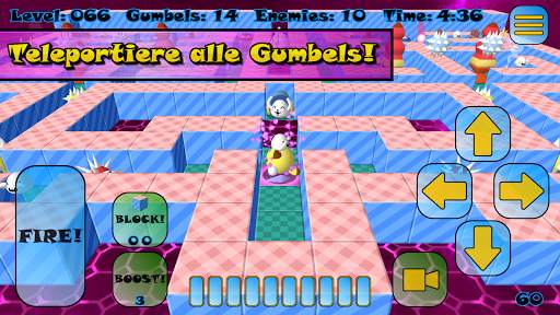 Gumbelmon: 3D Labyrinth Classic Arcade Maze Run screenshot 3