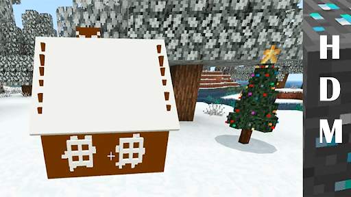 Snow minecraft christmas mod screenshot 2