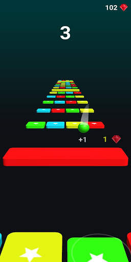 Jumpy Ball 3D - Color Jump Ball Free Game screenshot 2