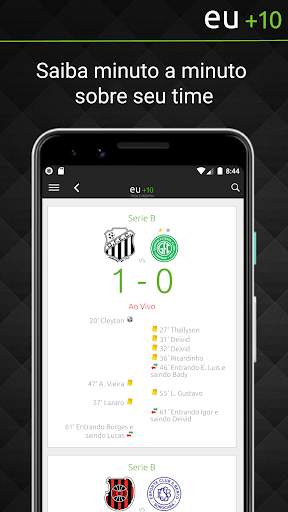 Eu  10 - A rede social de futebol screenshot 5