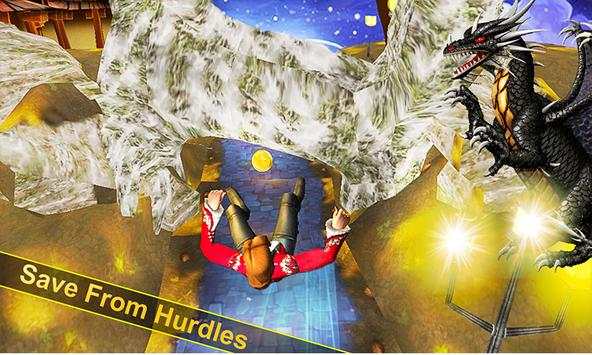 Temple Princess Run - Hungry Dragon Escape screenshot 4