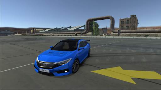Civic Driving & Parking & Racing Simulator 2021 screenshot 1
