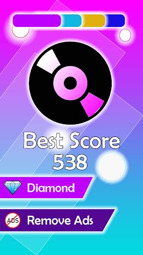 Lady Diana Piano Tiles screenshot 3