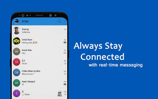 Vchat Messenger - Messages, Group Chats & Calls screenshot 7