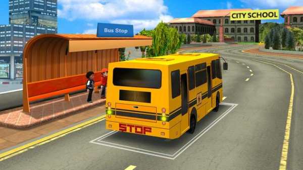 School Bus Driving 2017 screenshot 3