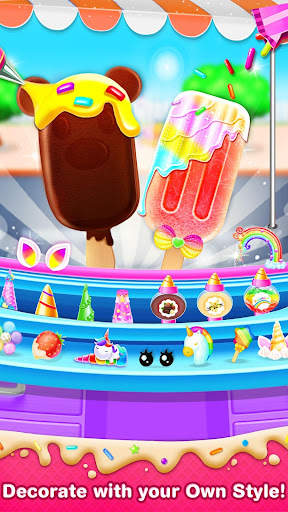 Unicorn Ice cream Pop game screenshot 5