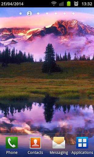 Mountain Lake Live Wallpaper screenshot 2