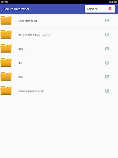 Wipe Mobile Phone Storage with Secure Data Wiper screenshot 10